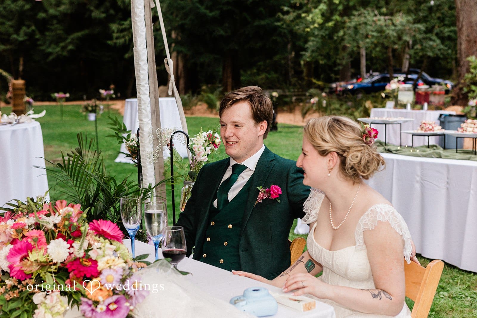 Washington Backyard Wedding // Catherine & Jonah -