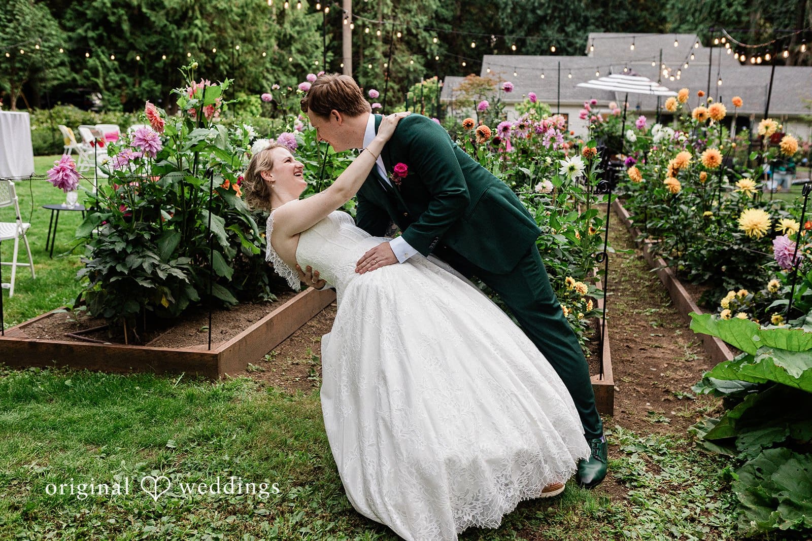 Washington Backyard Wedding // Catherine & Jonah -