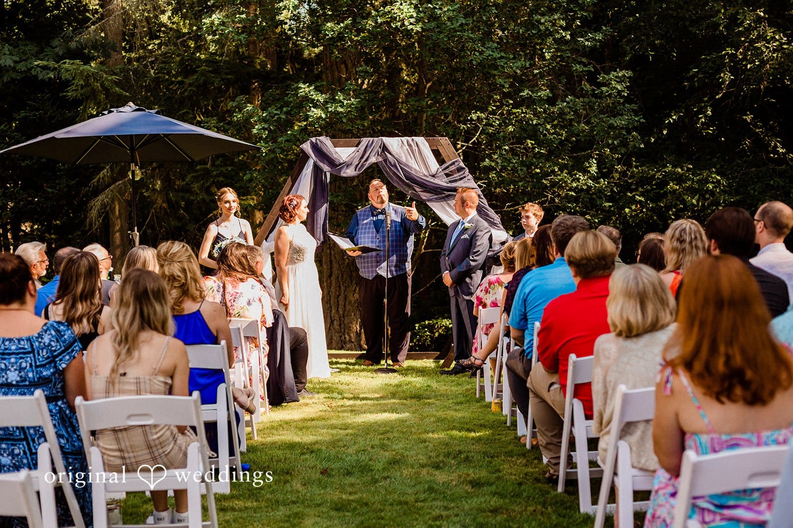 Washington Backyard Wedding // Kristen & Brian -
