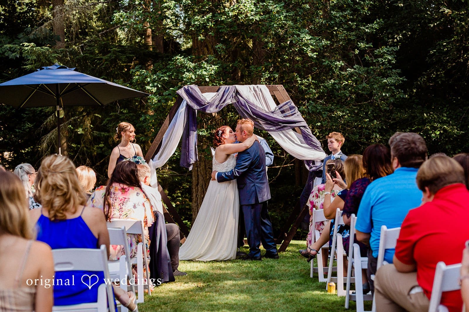Washington Backyard Wedding // Kristen & Brian -