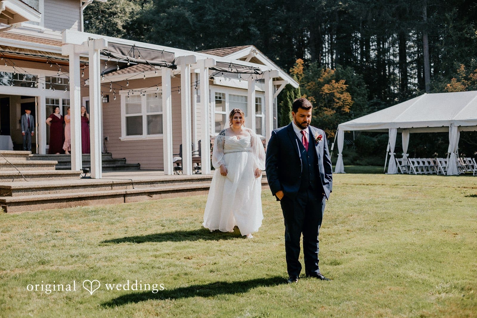 Washington Backyard Wedding // Caitlyn & Alex -