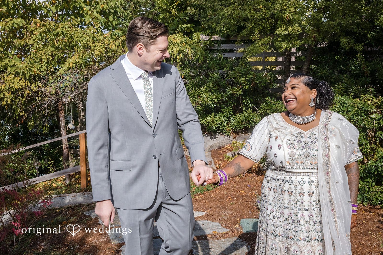 Washington Backyard Wedding // Suji & Stephen -