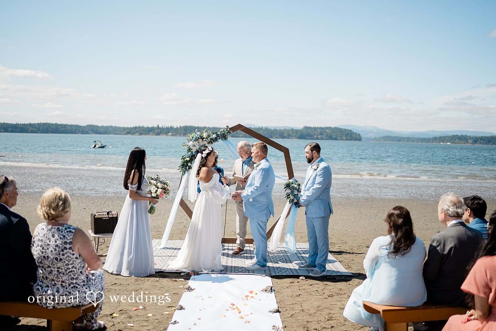 Washington Beach Wedding // Cassandra & Joel -