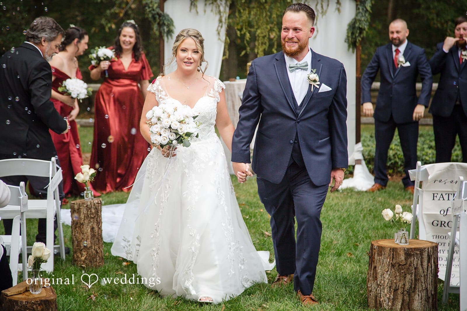 Washington DC Backyard Wedding // Amanda & Jeremy -