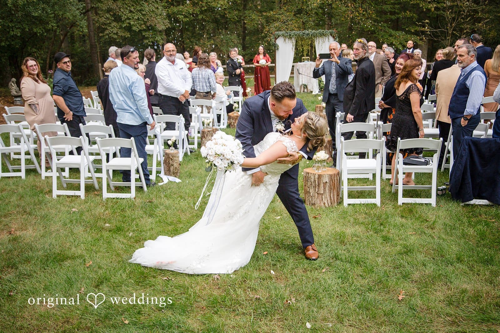 Washington DC Backyard Wedding // Amanda & Jeremy -
