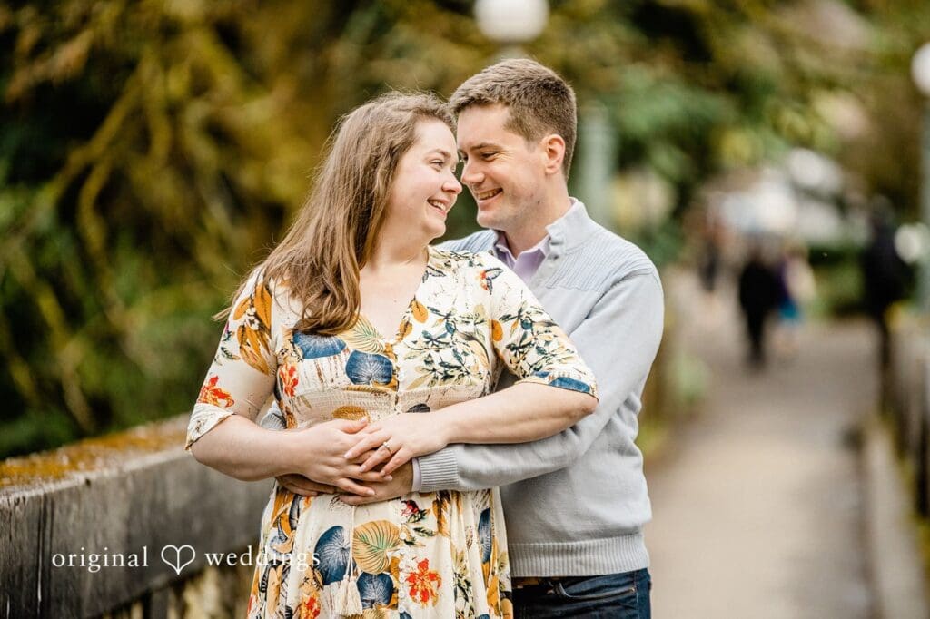 Brigid + Brian Washington Park Arboretum Engagement // Brigid & Brian -