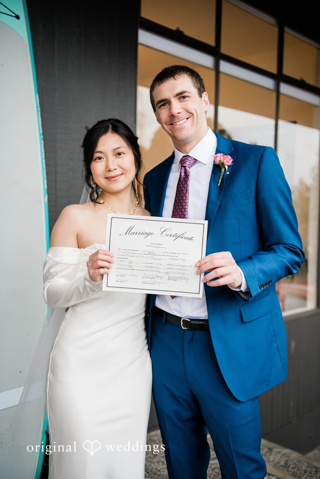 Washington Waterfront Wedding // Darby & Hanxi -