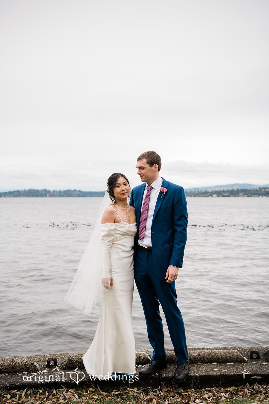 Washington Waterfront Wedding // Darby & Hanxi -