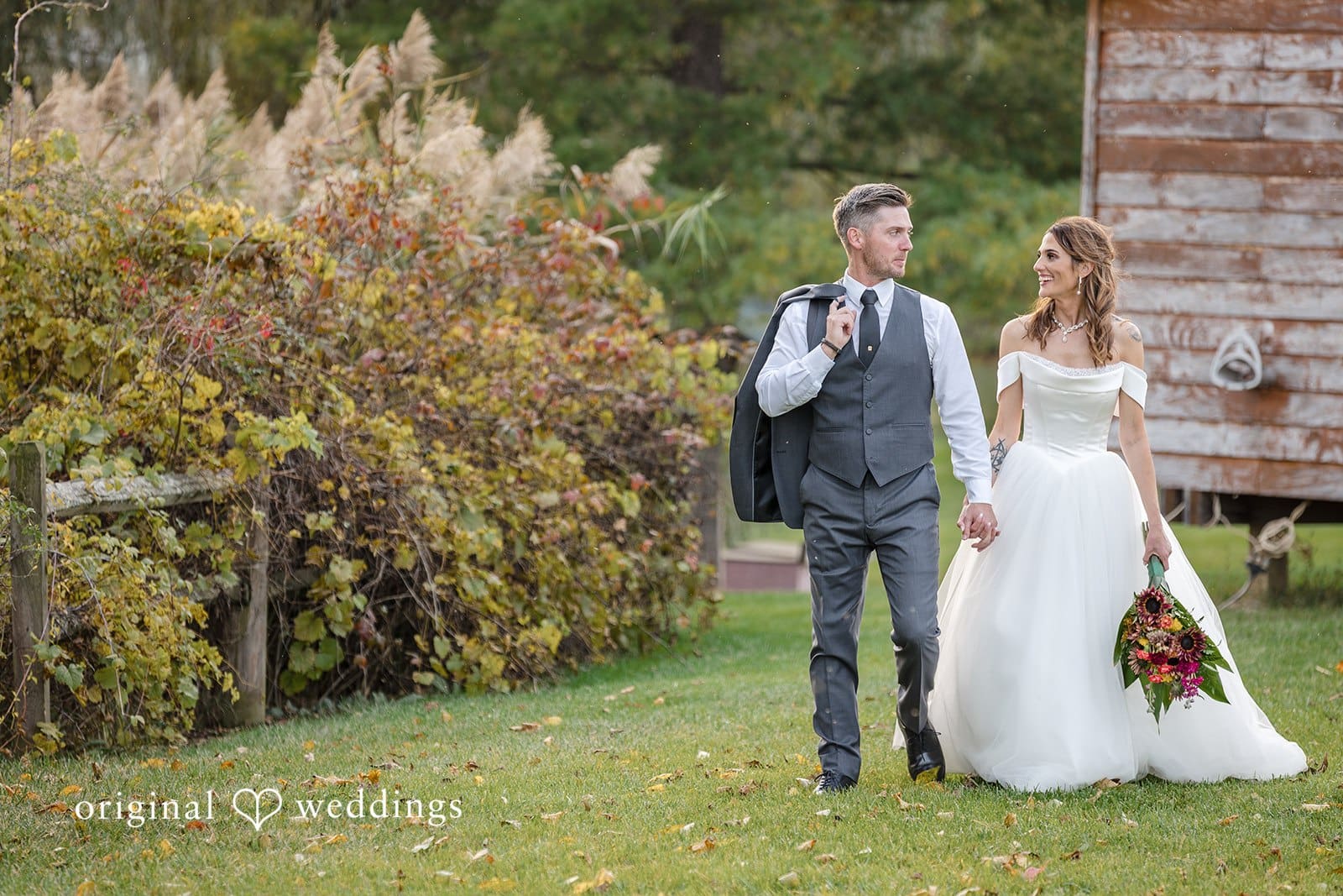 White Birch Barn Wedding // Chelsea & Kevin -