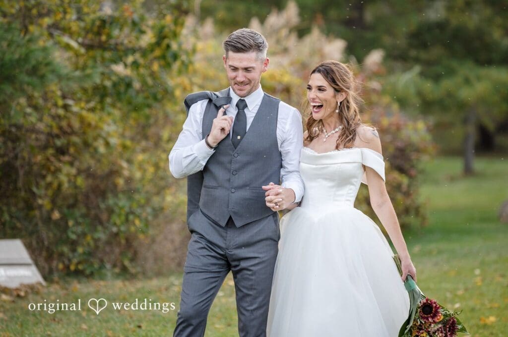 Chelsea + Kevin White Birch Barn Wedding // Chelsea & Kevin -