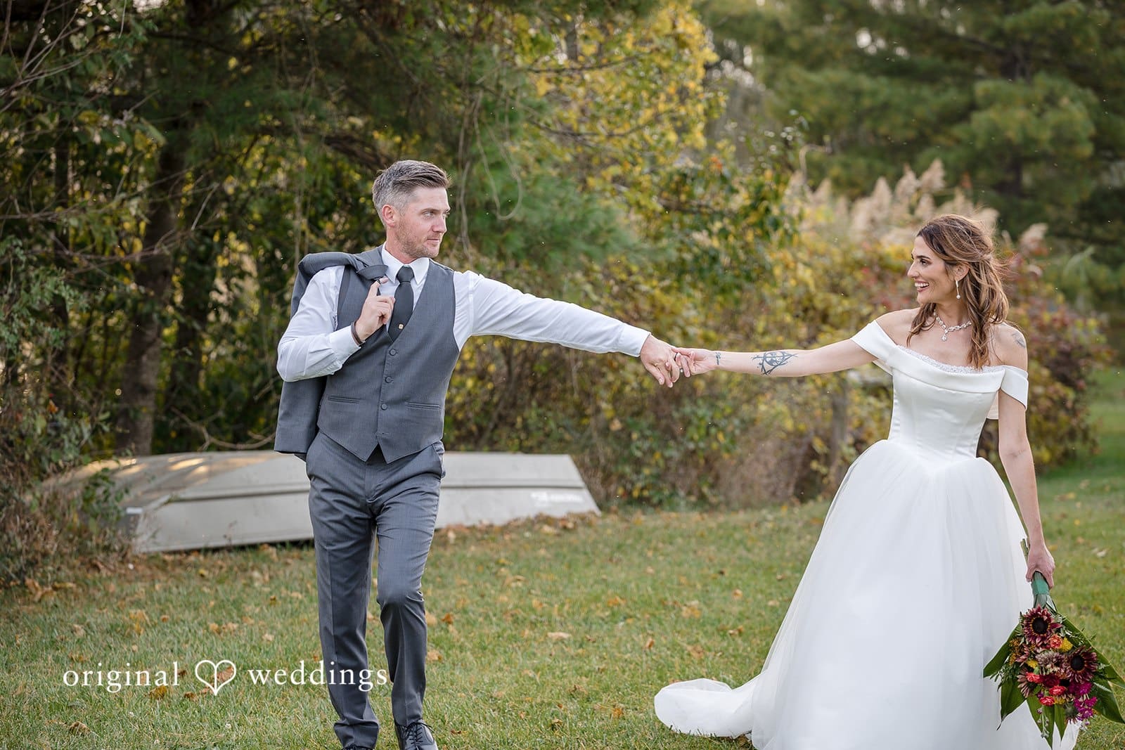 White Birch Barn Wedding // Chelsea & Kevin -