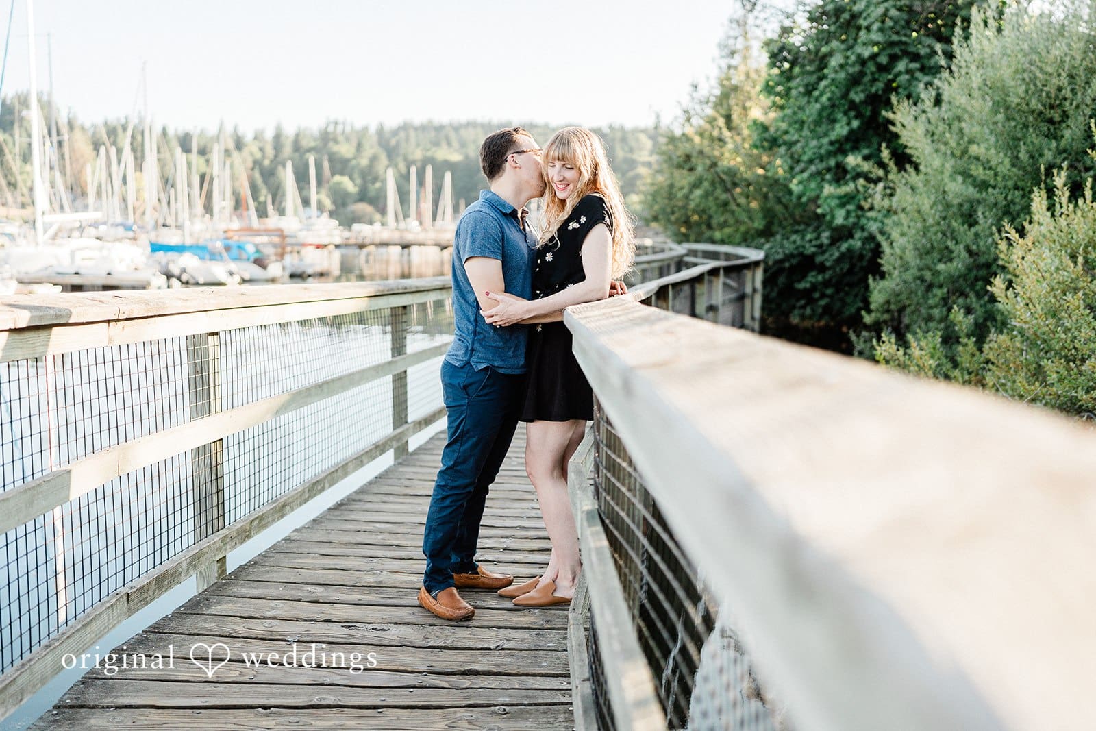 Winslow Wharf Marina Engagement // Emily & Brian -