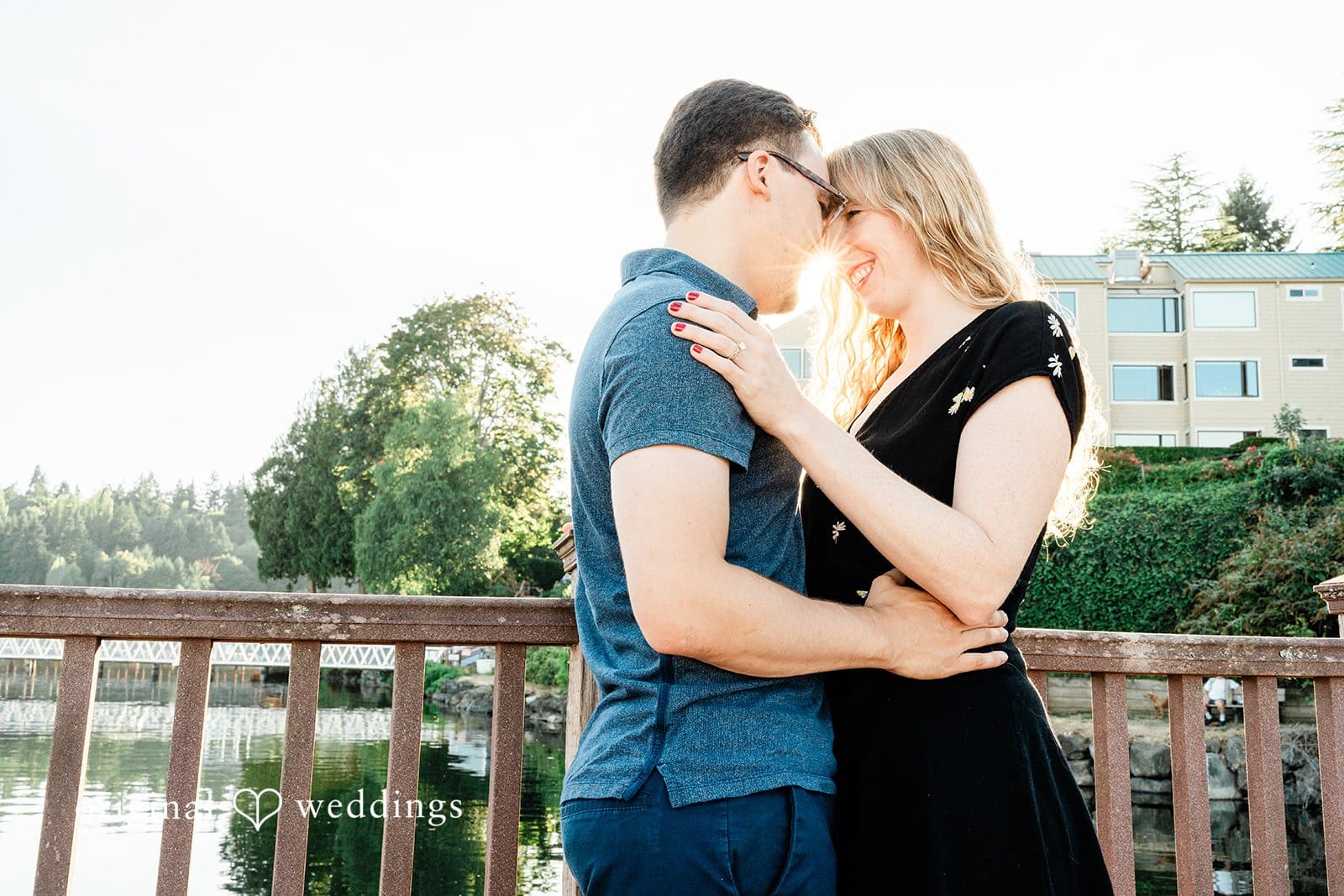 Winslow Wharf Marina Engagement // Emily & Brian -