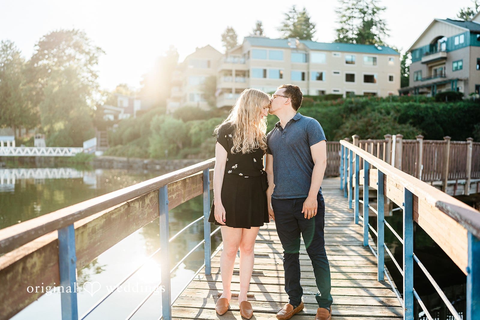 Winslow Wharf Marina Engagement // Emily & Brian -