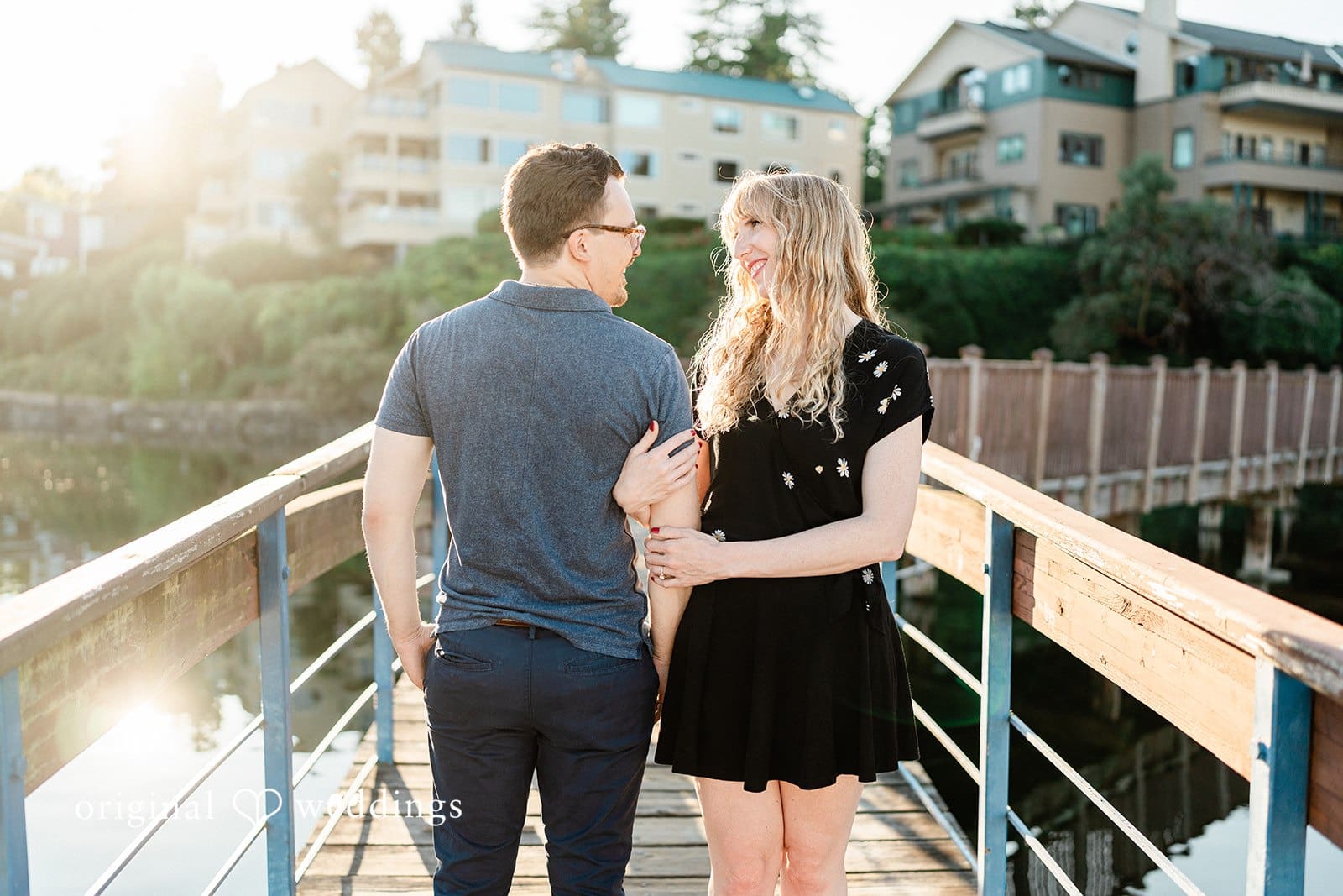 Winslow Wharf Marina Engagement // Emily & Brian -