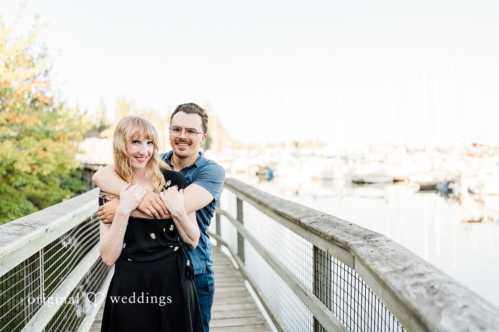 Winslow Wharf Marina Engagement // Emily & Brian -