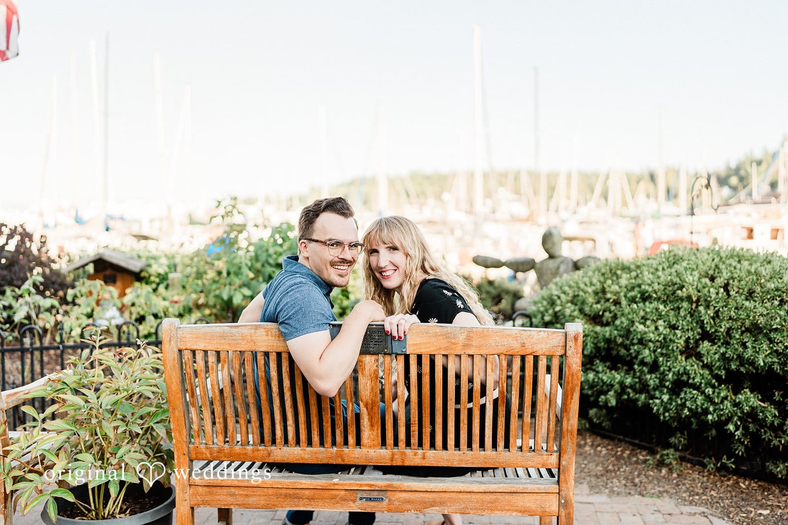 Winslow Wharf Marina Engagement // Emily & Brian -