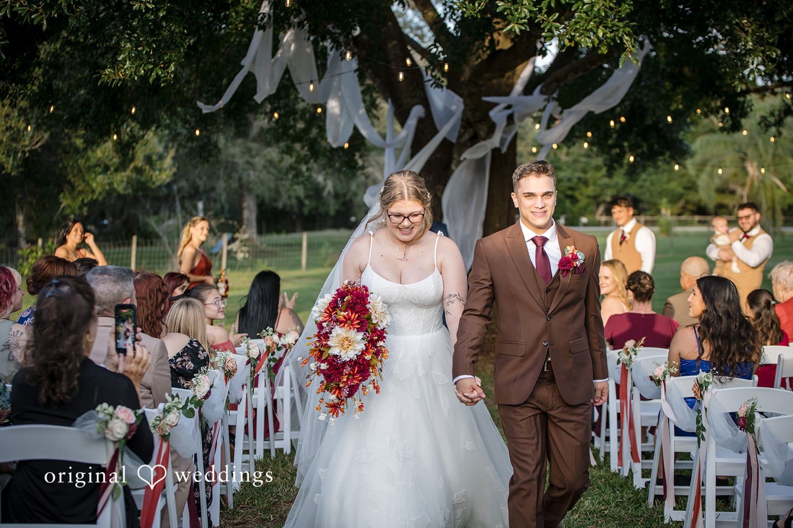 Florida Backyard Wedding // Madison & Blake -