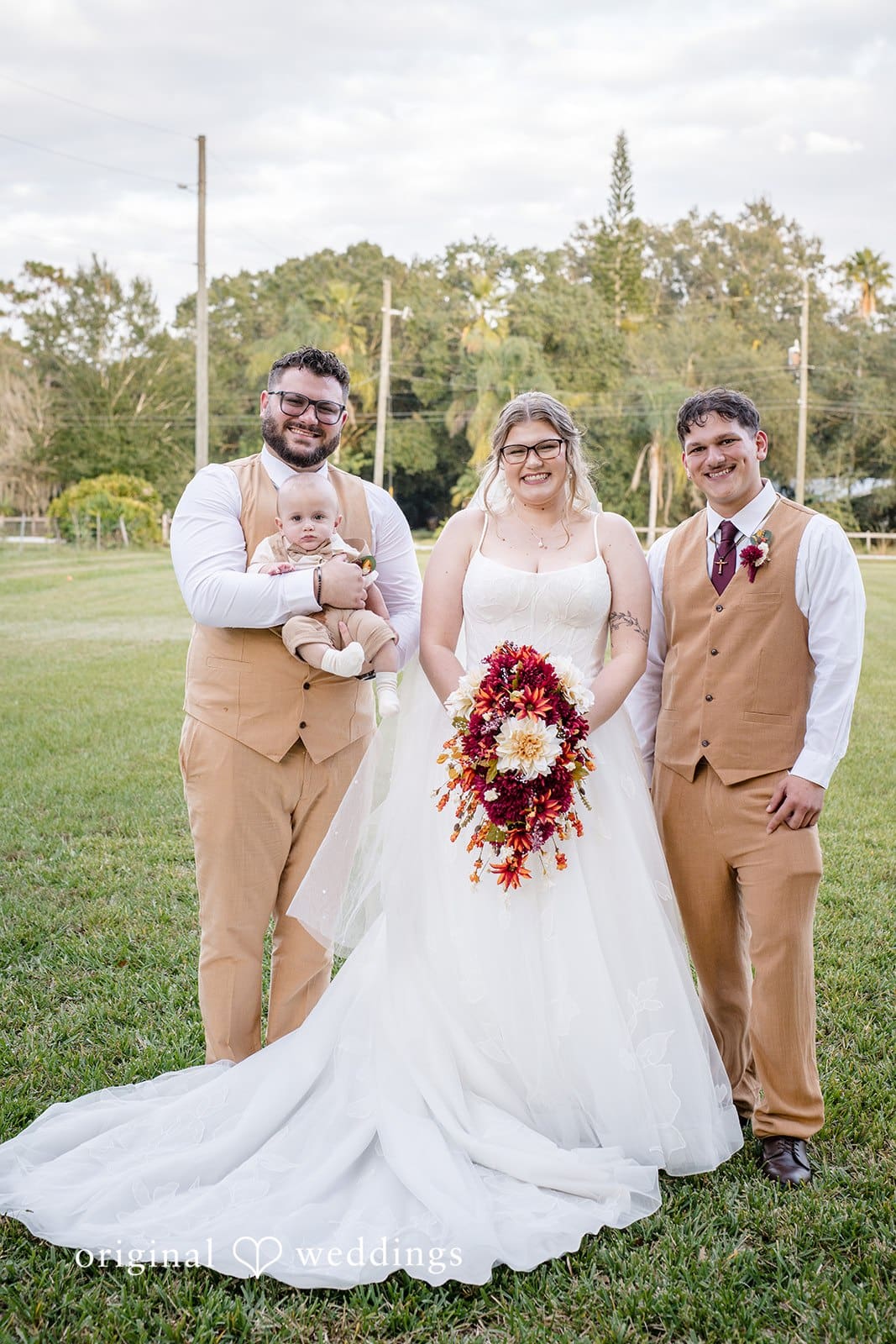 Florida Backyard Wedding // Madison & Blake -