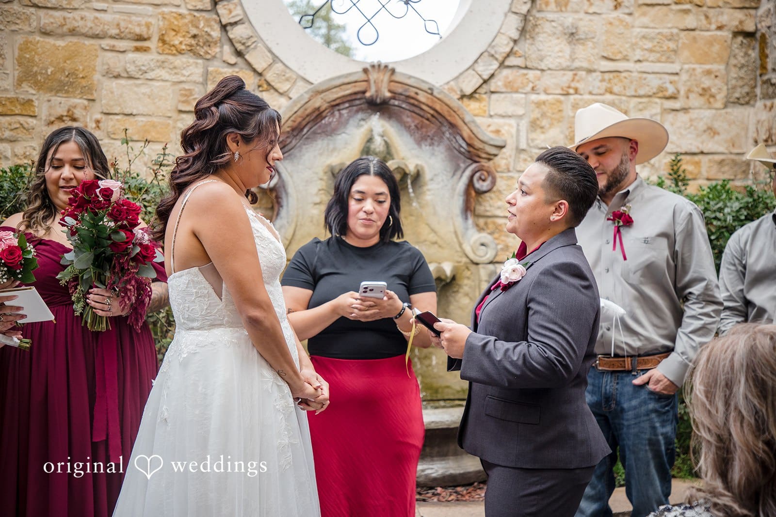 Maggiano's at the Rim Wedding // Pearl & Denise -