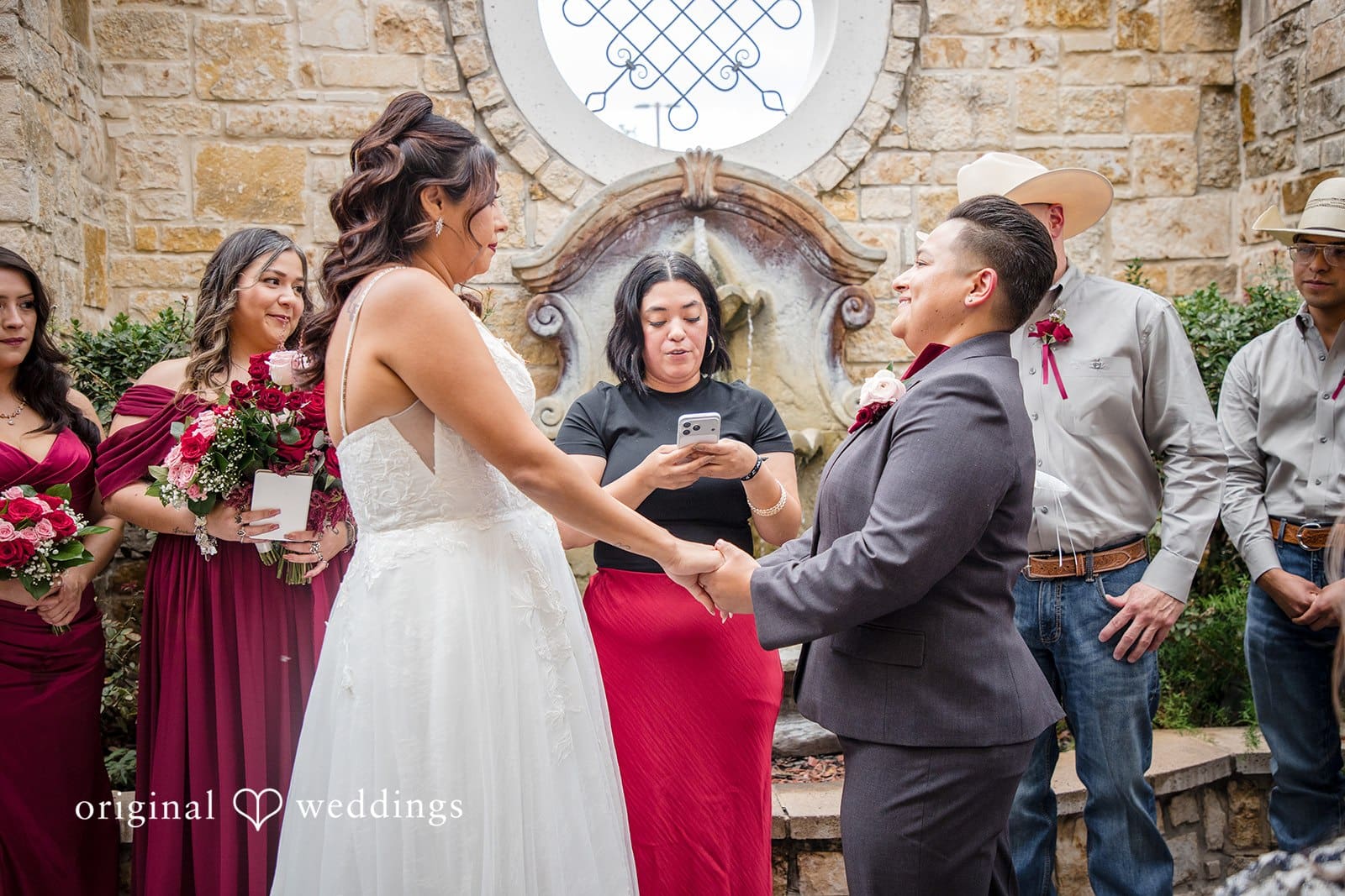 Maggiano's at the Rim Wedding // Pearl & Denise -