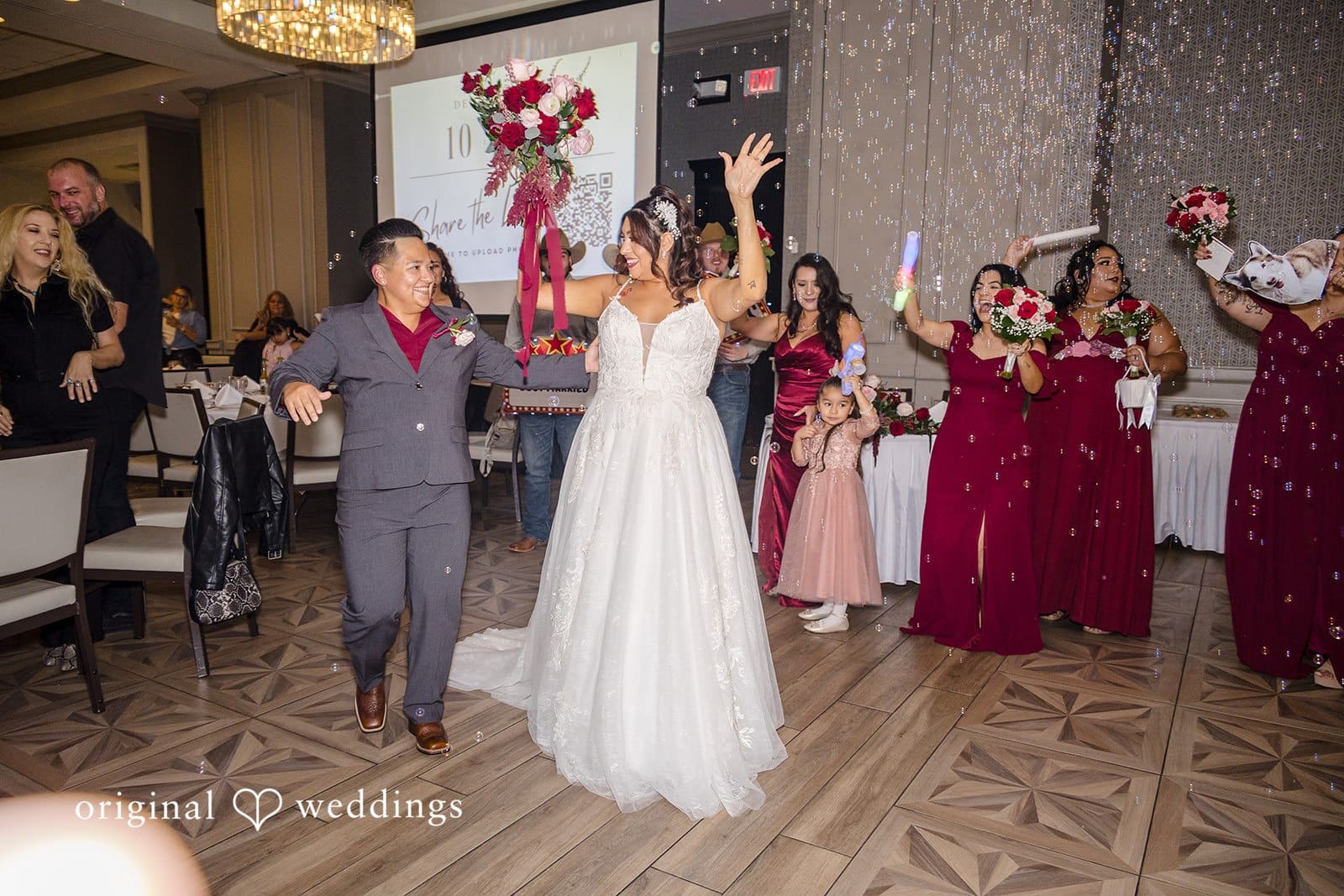 Maggiano's at the Rim Wedding // Pearl & Denise -