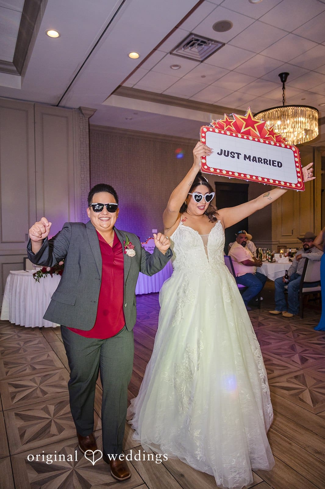 Maggiano's at the Rim Wedding // Pearl & Denise -