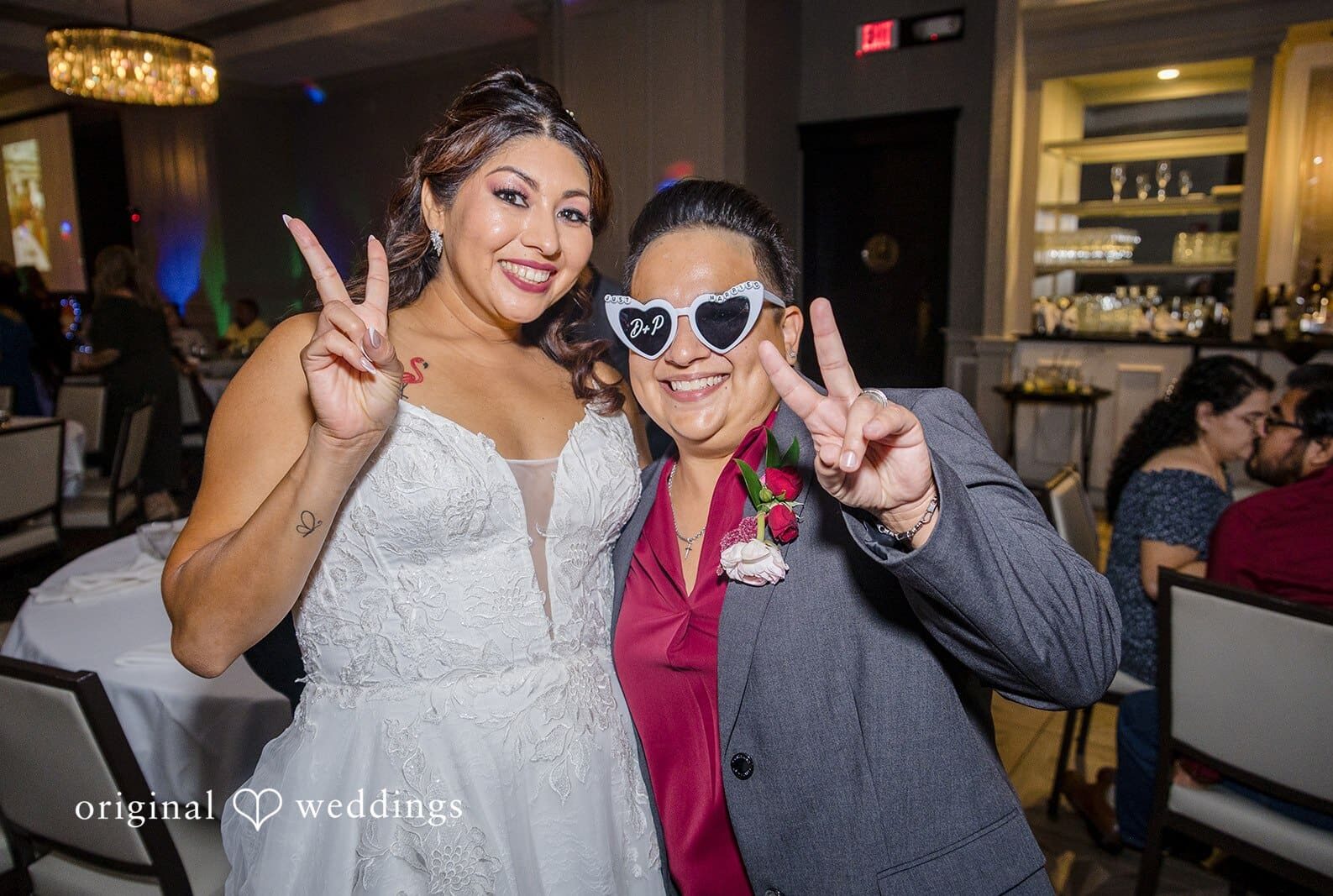 Maggiano's at the Rim Wedding // Pearl & Denise -