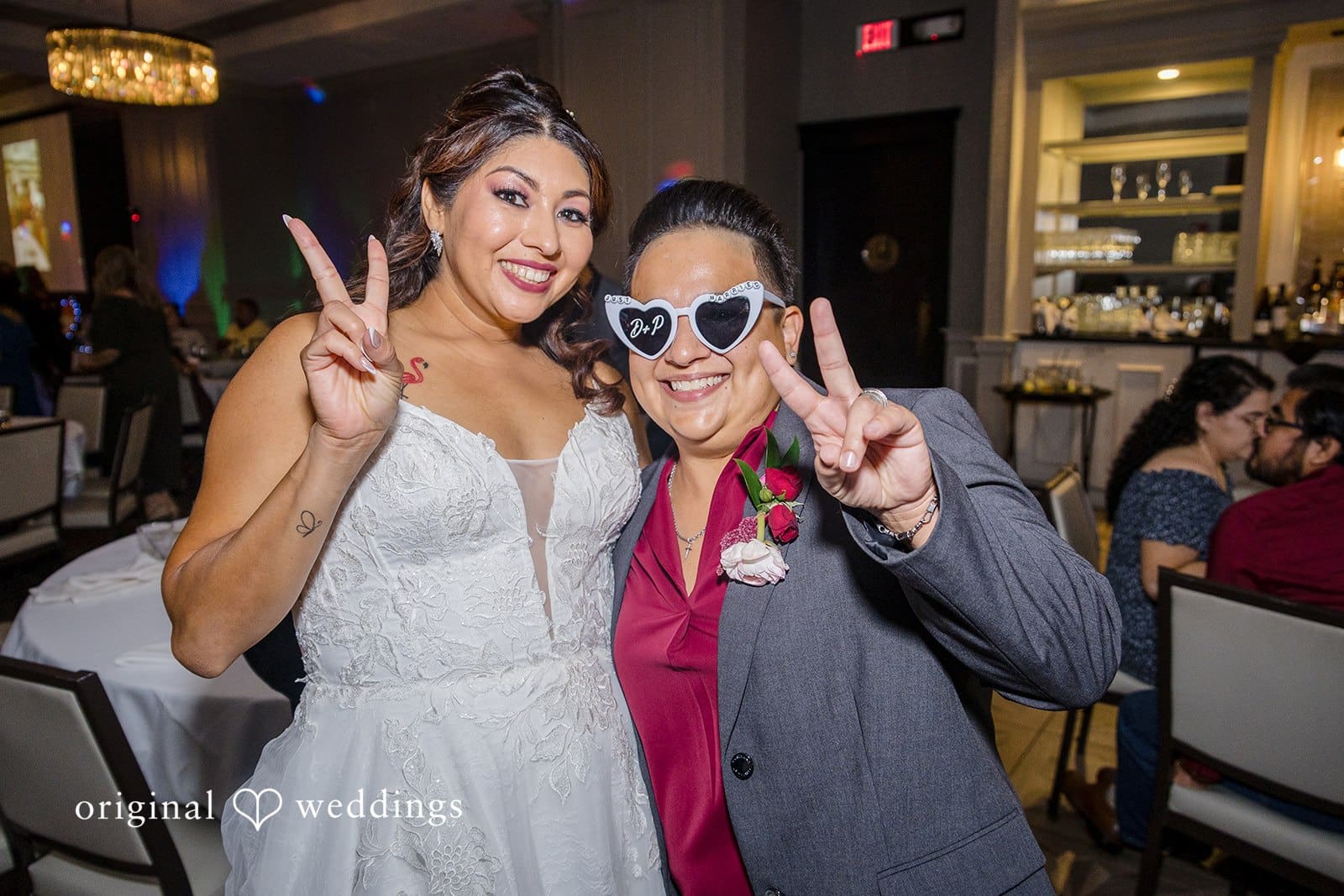 Maggiano's at the Rim Wedding // Pearl & Denise -