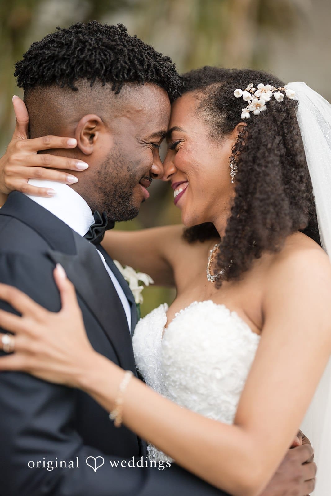 Ramon + Alexandra Romantic portrait of bride and groom