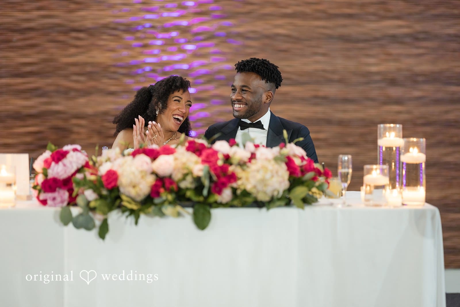 Ramon + Alexandra Romantic couple portrait at Bahia Mar Fort Lauderdale