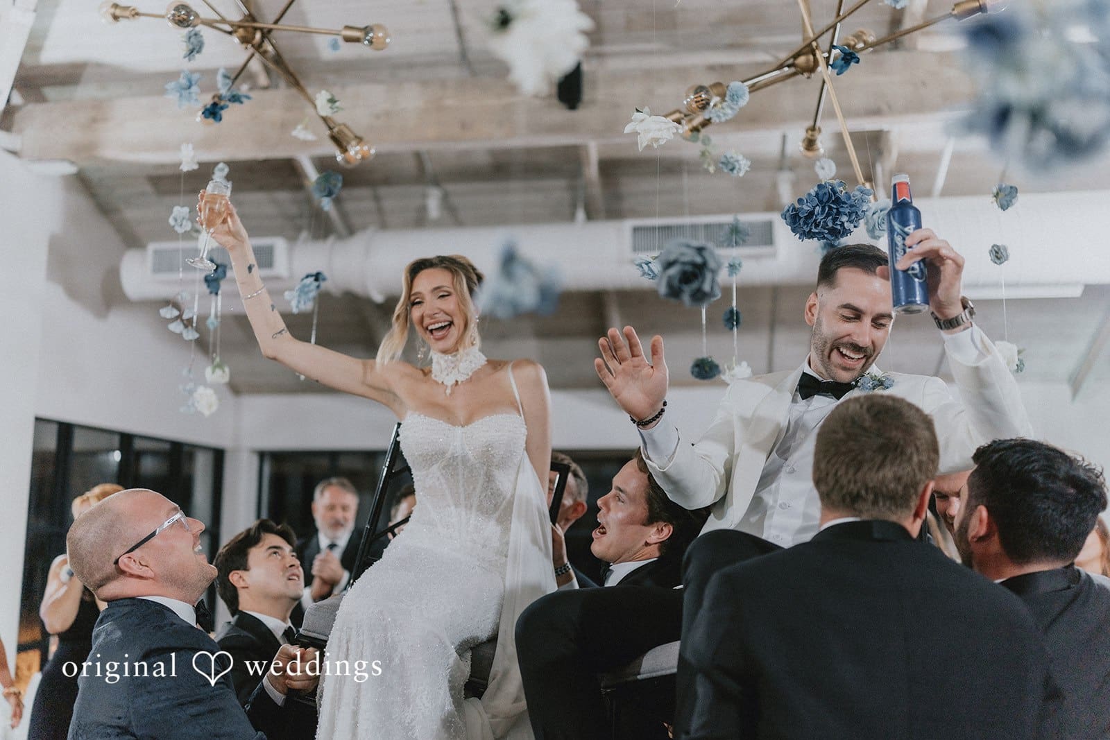 Sabrina + Ryan Fun wedding dance party with friends and family.