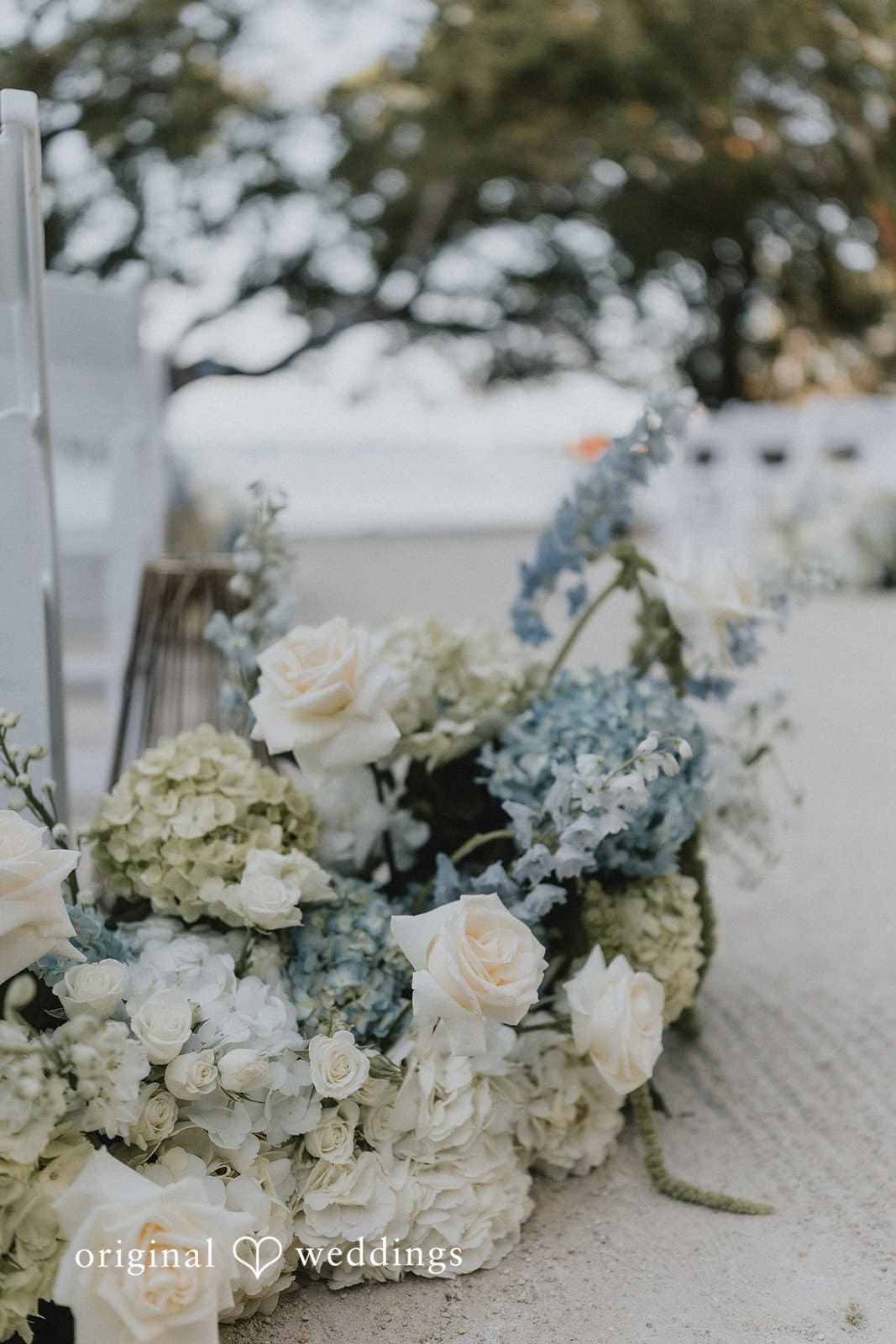 Sabrina + Ryan Elegant Wedding Flowers