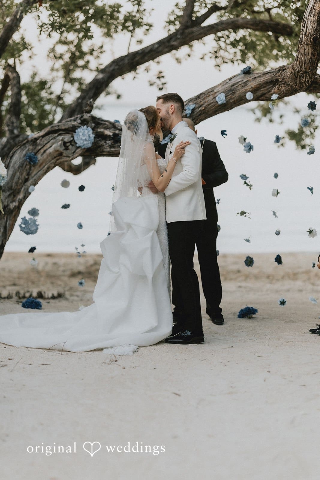 Sabrina + Ryan Kissing Each other with love.
