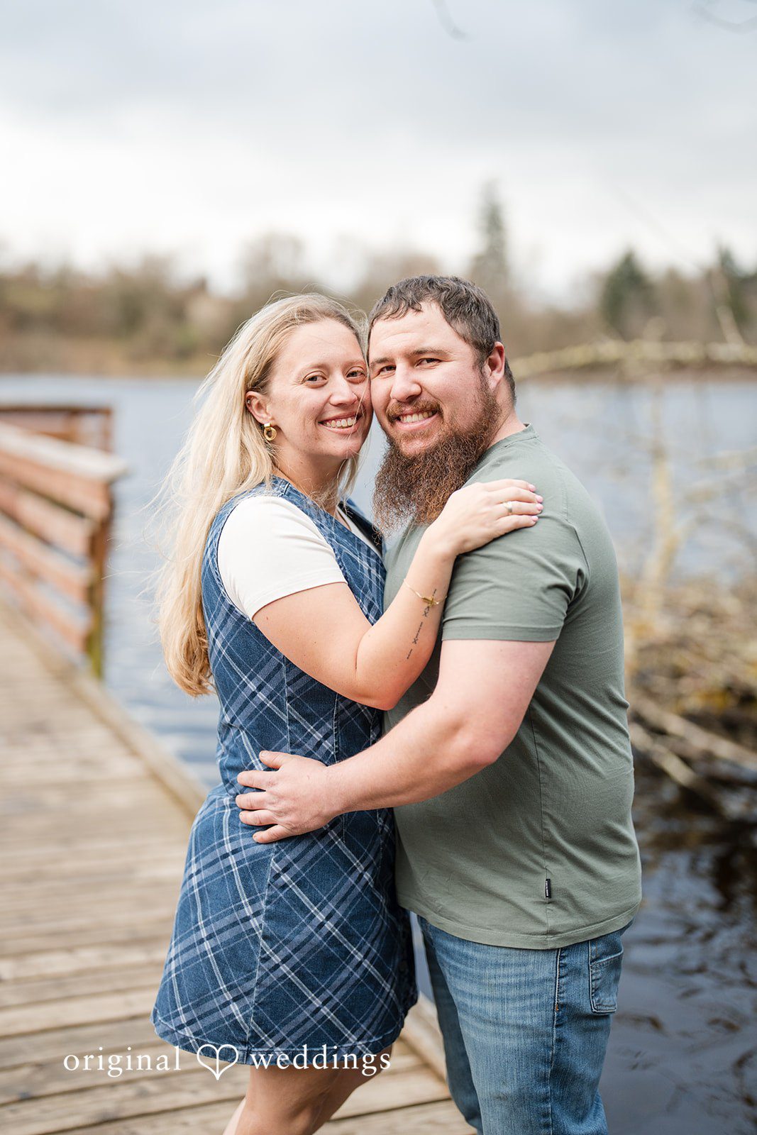 Kayla + Dillon Stunning portrait of couple