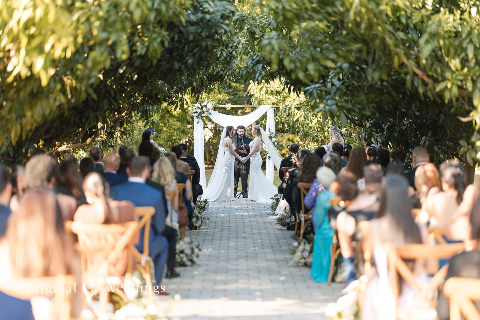 Starting a ceremony with beautiful words.