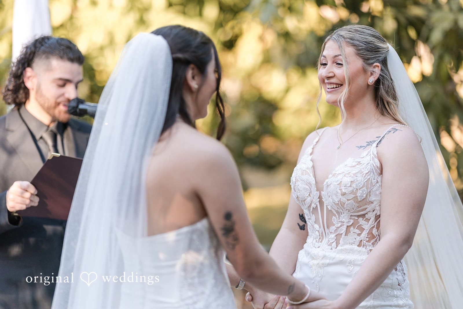 Both looked each other with a very happy face.