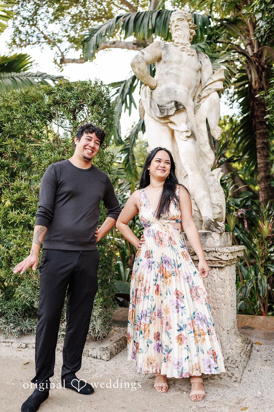 Kristian + Fernando Romantic portrait picture of couple