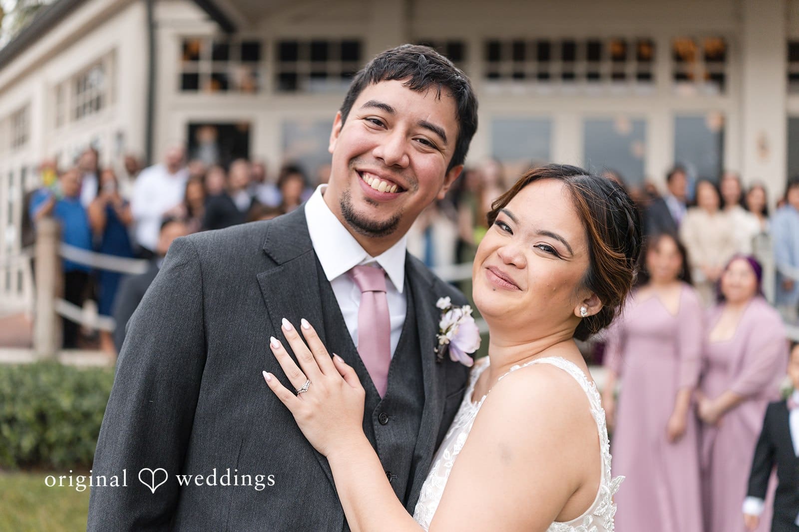 stunning portrait of couple at Iglesia Ni Cristo