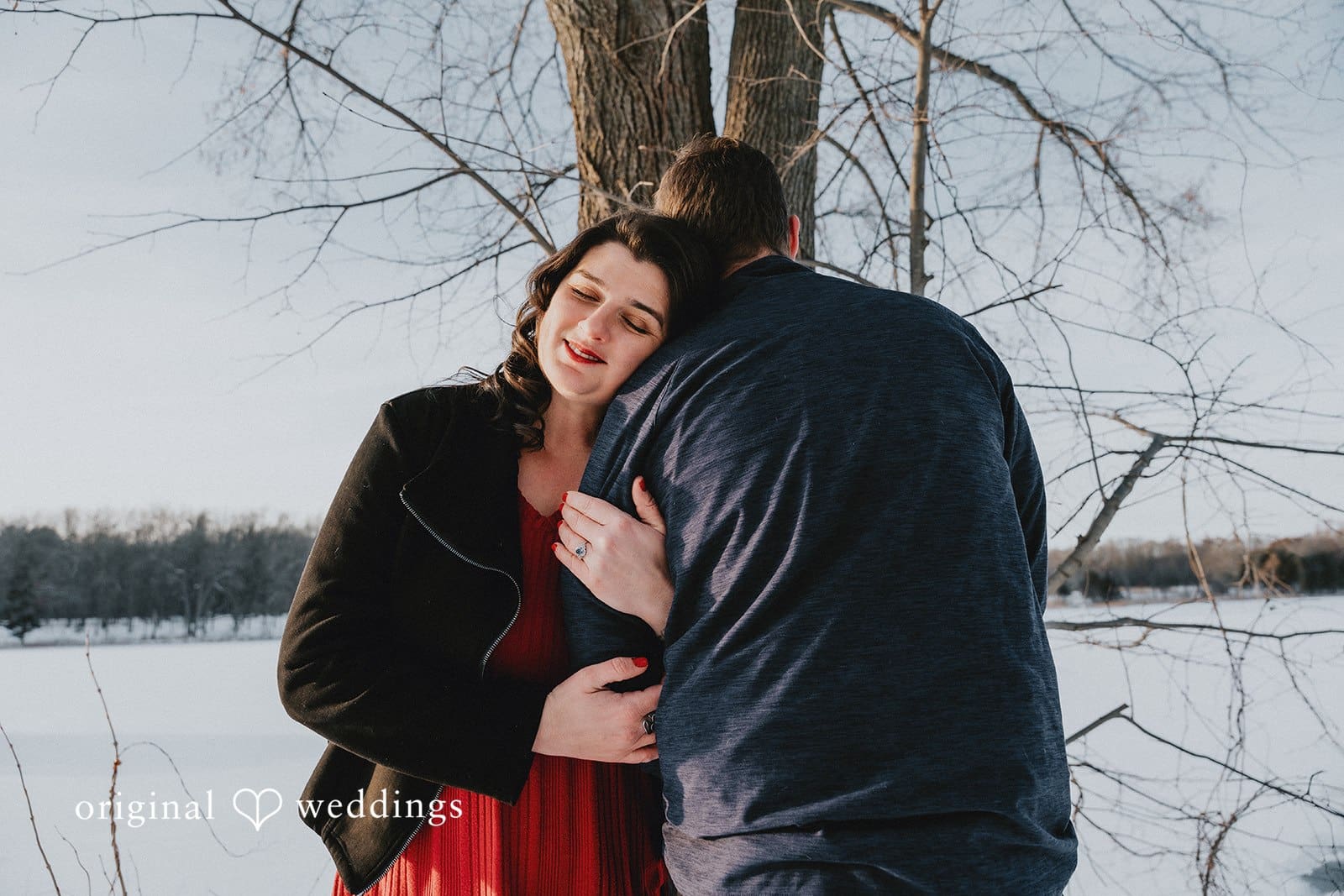 A hearty photo of the couple which shows their deep connection