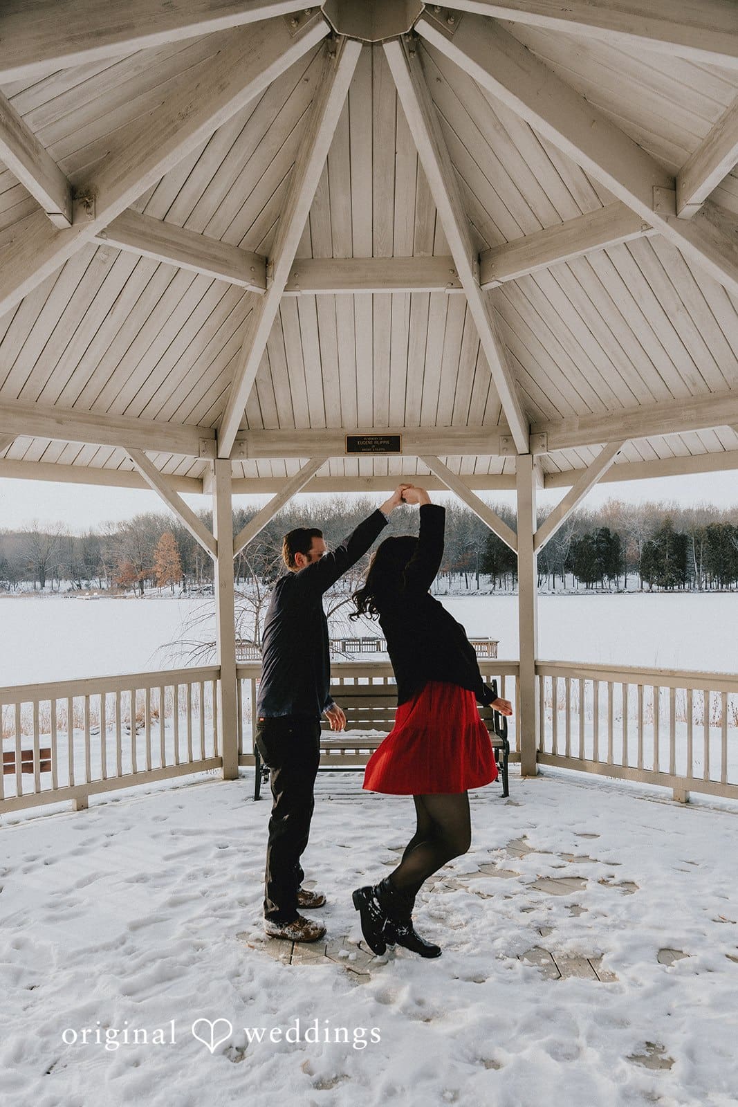 A playtime for the couple at Independence Oaks