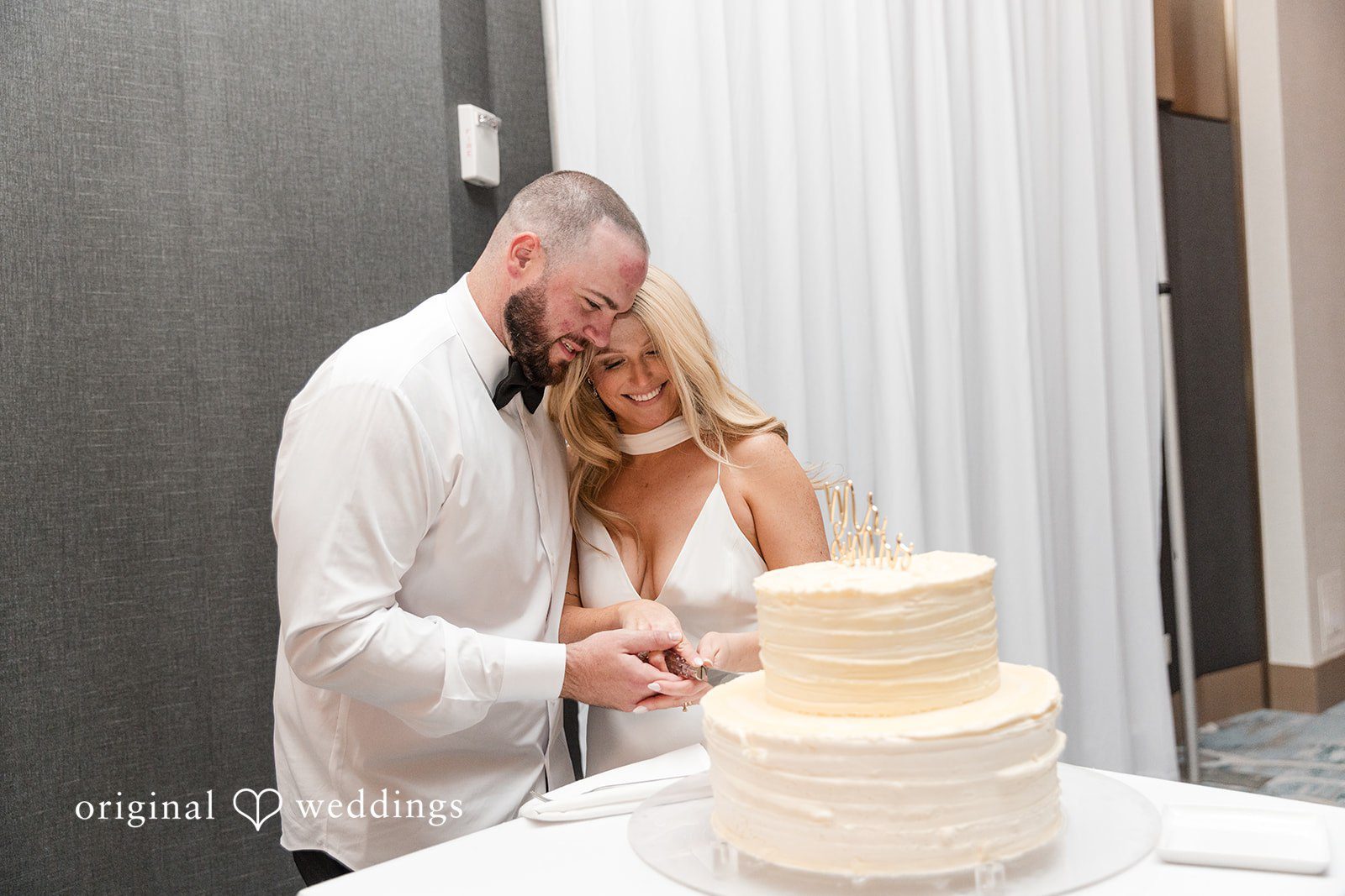 Cake cutting ceremony at JW Marriott Clearwater Beach Resort.