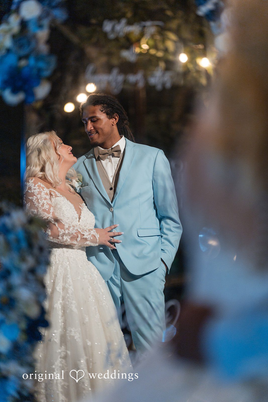 Romantic portarit picture of couple