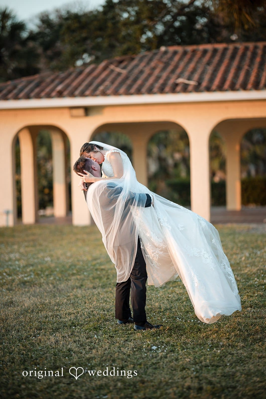 Nicole + Hunter Romantic portrait of couple at Powel Crosley Estate