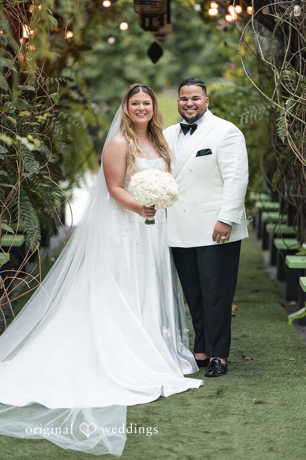 A stunning portrait of the couple at Prestige Estate