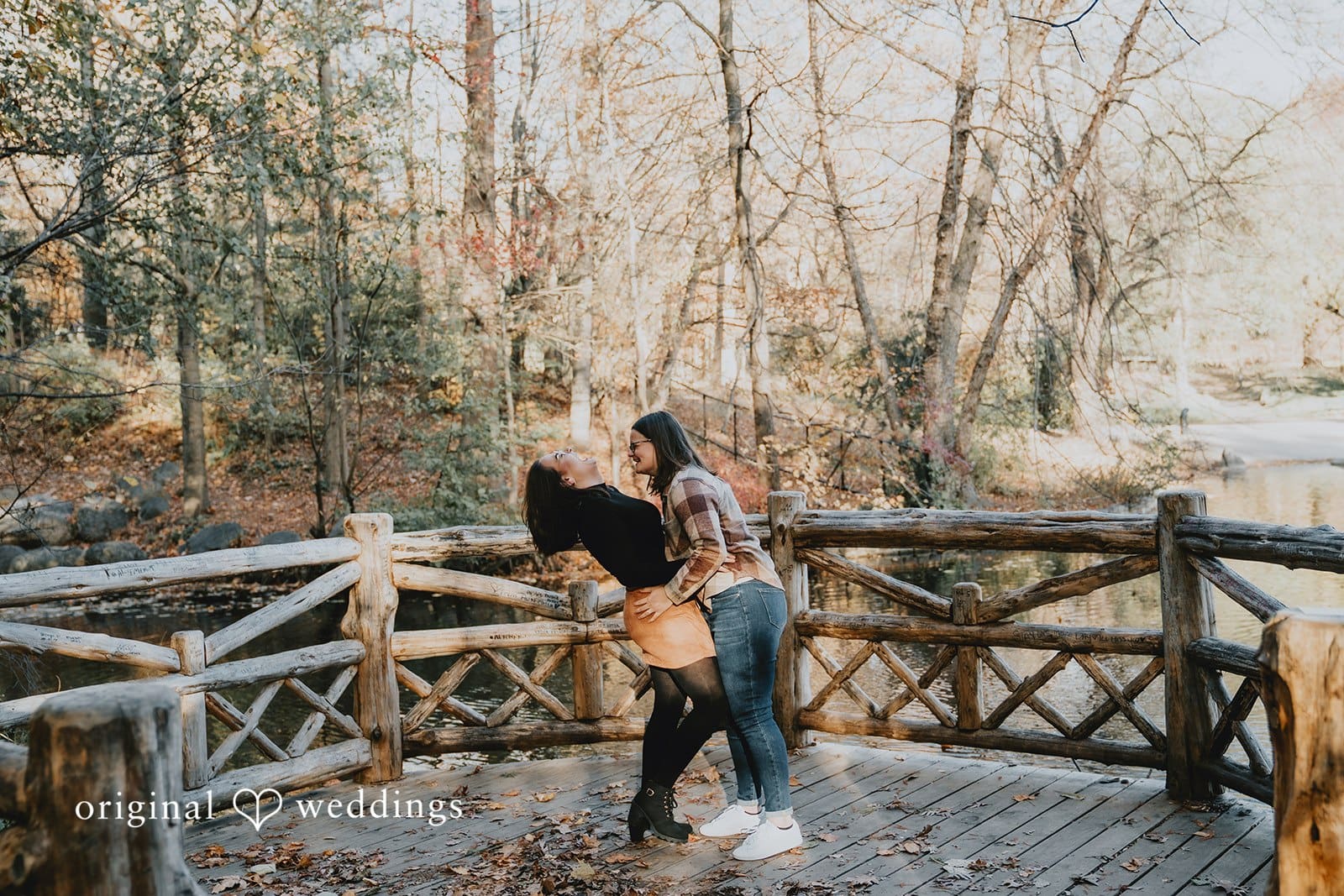 November 16, 2025 – Molly & Alexis – (ID-4979) A fun portrait of the couple at Prospect Park