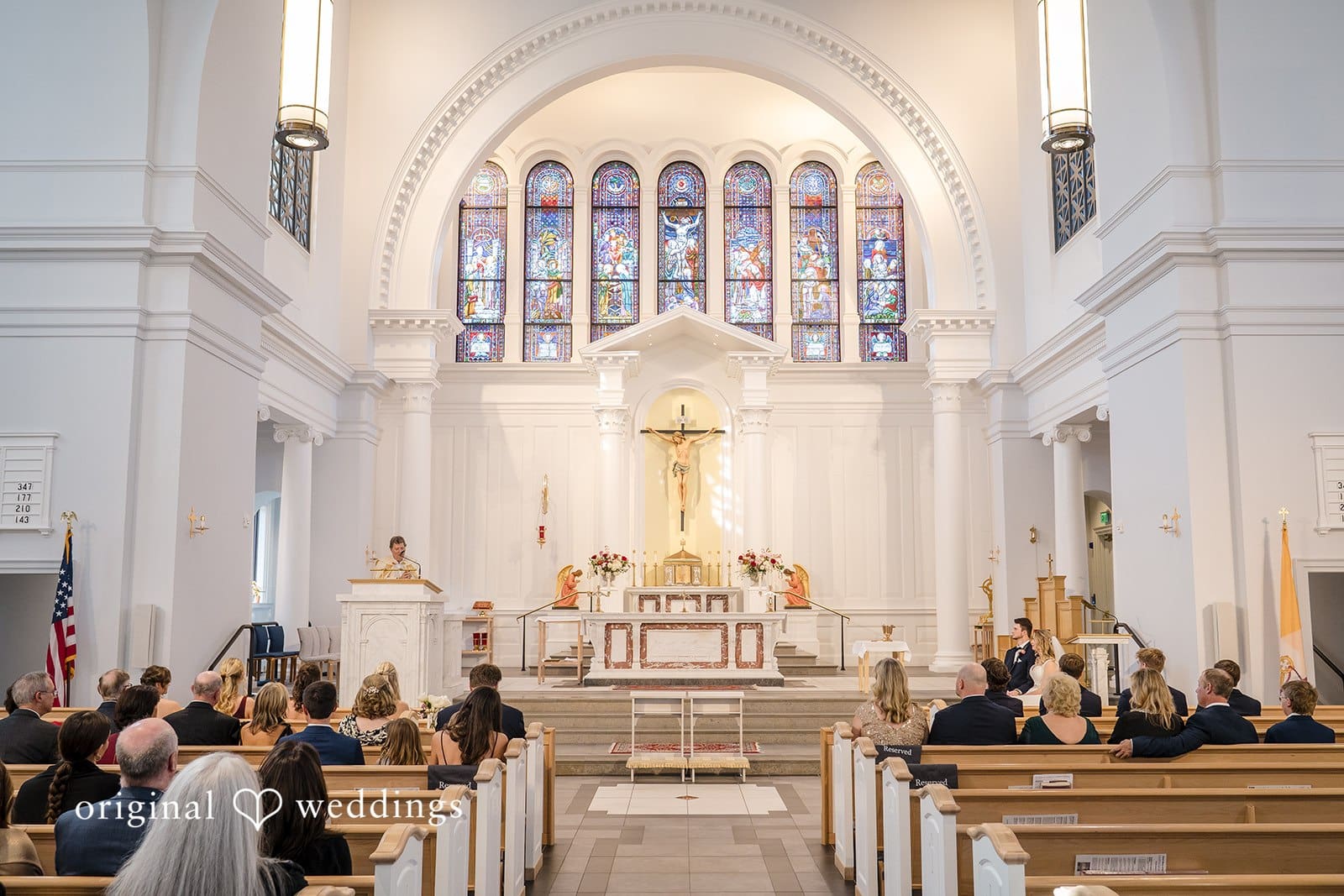 Washington DC Wedding Photographer at Saint Mary of Sorrows | Kayla & Kyle -