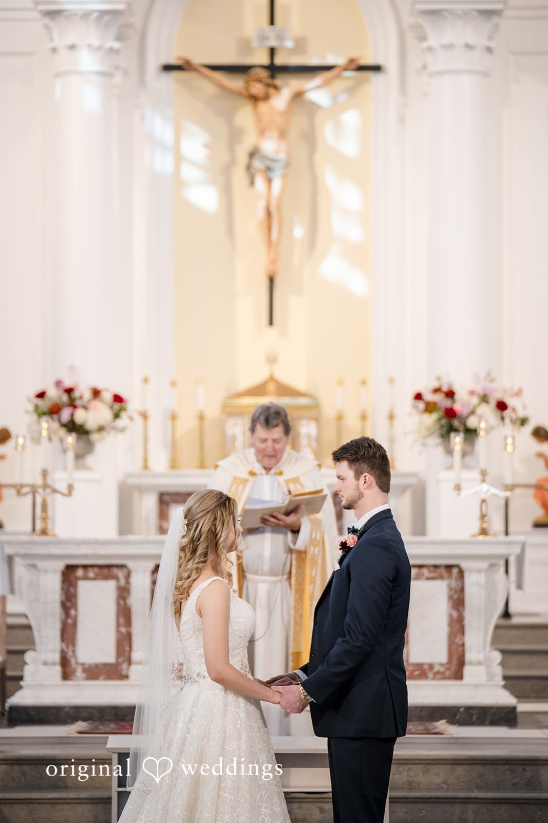 Washington DC Wedding Photographer at Saint Mary of Sorrows | Kayla & Kyle -