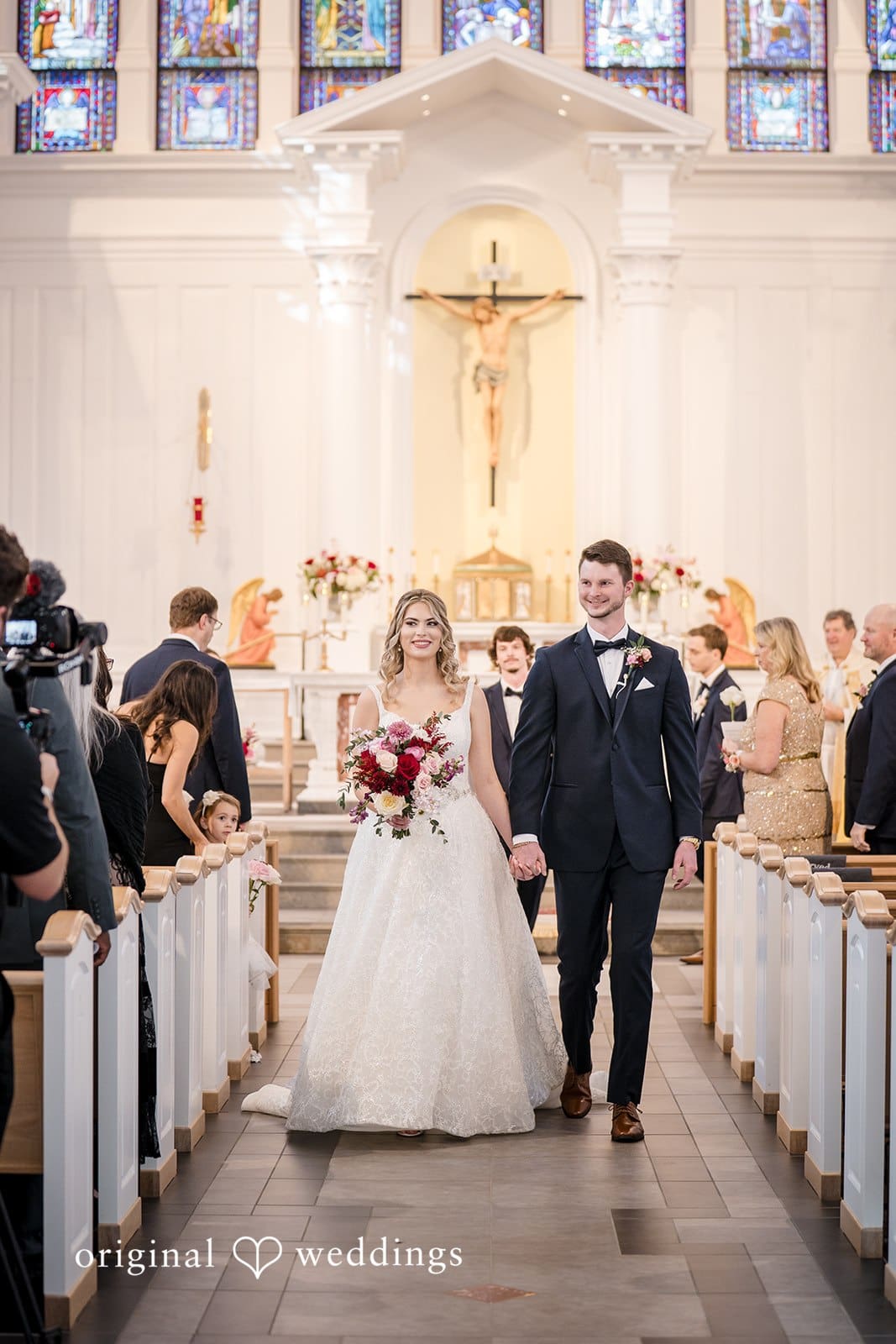 Washington DC Wedding Photographer at Saint Mary of Sorrows | Kayla & Kyle -