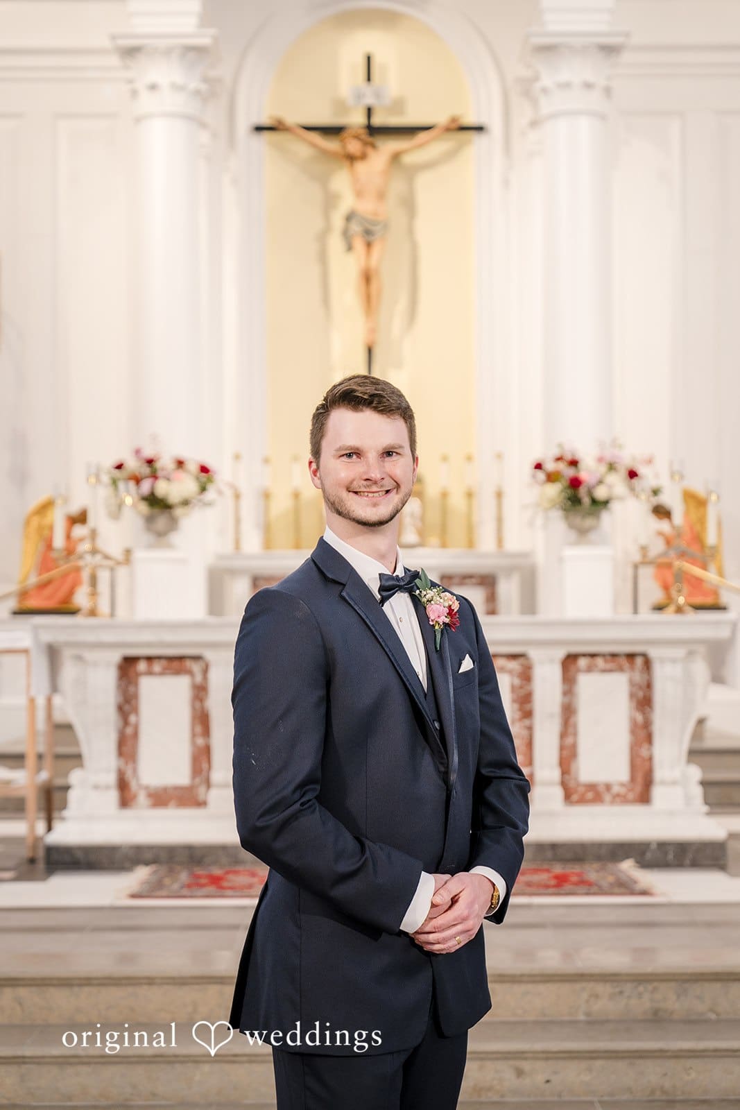 Washington DC Wedding Photographer at Saint Mary of Sorrows | Kayla & Kyle -